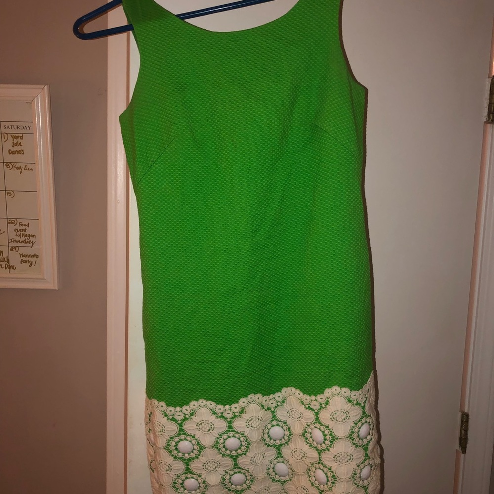 Lilly Pulitzer Julibee Fitch Green Dress
